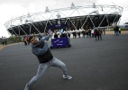 Londres prepara esquema inédito de detecção de doenças durante os Jogos - ADRIAN DENNIS/AFP
