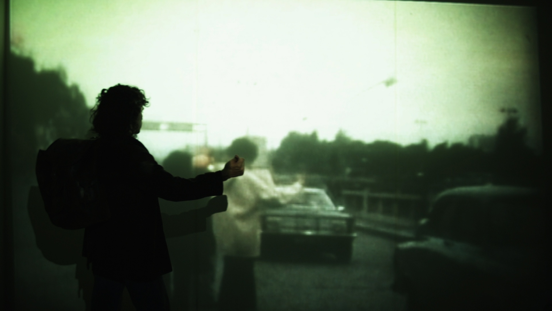 Caio Blat em cena do documentário "Uma Longa Viagem", de Lucia Murat" - Divulgação