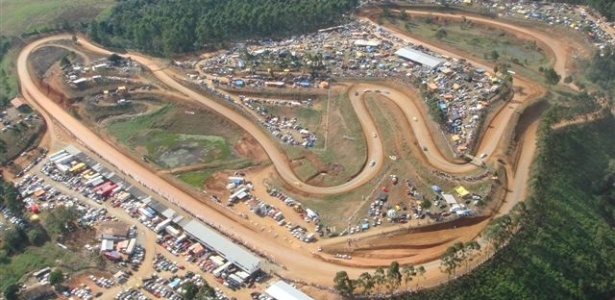 Circuito de Lontras, onde foi disputada etapa do Campeonato Catarinense - Divulgação/Fauesc