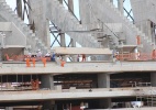 Operário cai de laje e morre em obra do Estádio Nacional Mané Garrincha, em Brasília - Divulgação