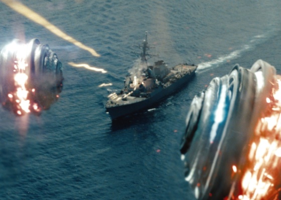 Cena de "Battleship - A Batalha dos Mares" - Divulgação