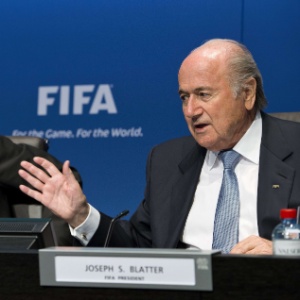 Presidente da FIFA acredita que o Brasil fará uma Copa excelente - AFP PHOTO/ FABRICE COFFRINI