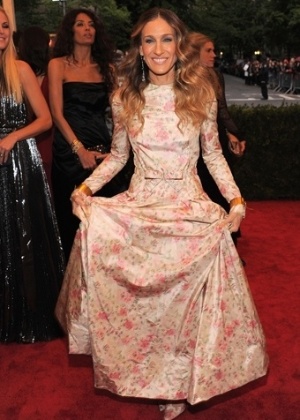 Sarah Jessica Parker no baile de gala do MET 2012 (07/05/20120