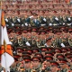 May 9, 2012 - Soldiers march on Red Square during the Victory Day parade in Moscow - Kirill Kudryavtsev/AFP