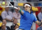 Após pedreira na estreia, Federer revela querer "algo grande" em Madri - EFE/Alberto Martín