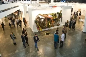 Abertura da SP Arte no Pavilhão Ciccillo Matarazzo, em São Paulo (9/5/2012) - Alf Ribeiro/Folhapress