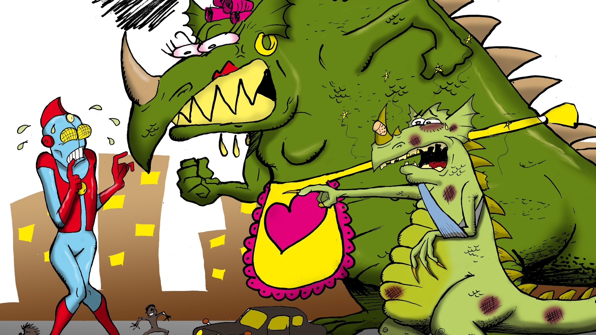 Cartum em homenagem ao Dia das Mães - Fernando/UOL