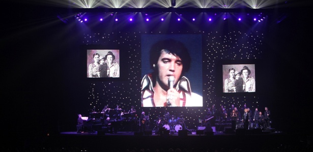 Imagem do show "Elvis Presley in Concert" que chega em junho ao Brasil (10/5/2012) - Divulgação
