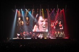 Imagem do show "Elvis Presley in Concert" que chega em outubro ao Brasil - Divulgação