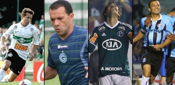 Coritiba, Goiás, Palmeiras e Grêmio decidirão em casa na Copa do Brasil - Arte/UOL