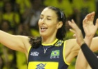 Brasil anula recordista de pontos, bate Colômbia e vai à semi sem perder set - Divulgação/CBV