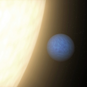 O planeta 55 Cancri e, uma "superterra" a 41 anos-luz  - AFP/Nasa/JPL-Caltech  