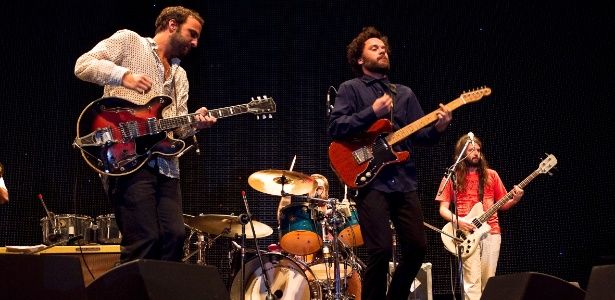 A banda Los Hermanos se apresenta em São Paulo (10/5/2012) - Adriano Vizoni/Folhapress