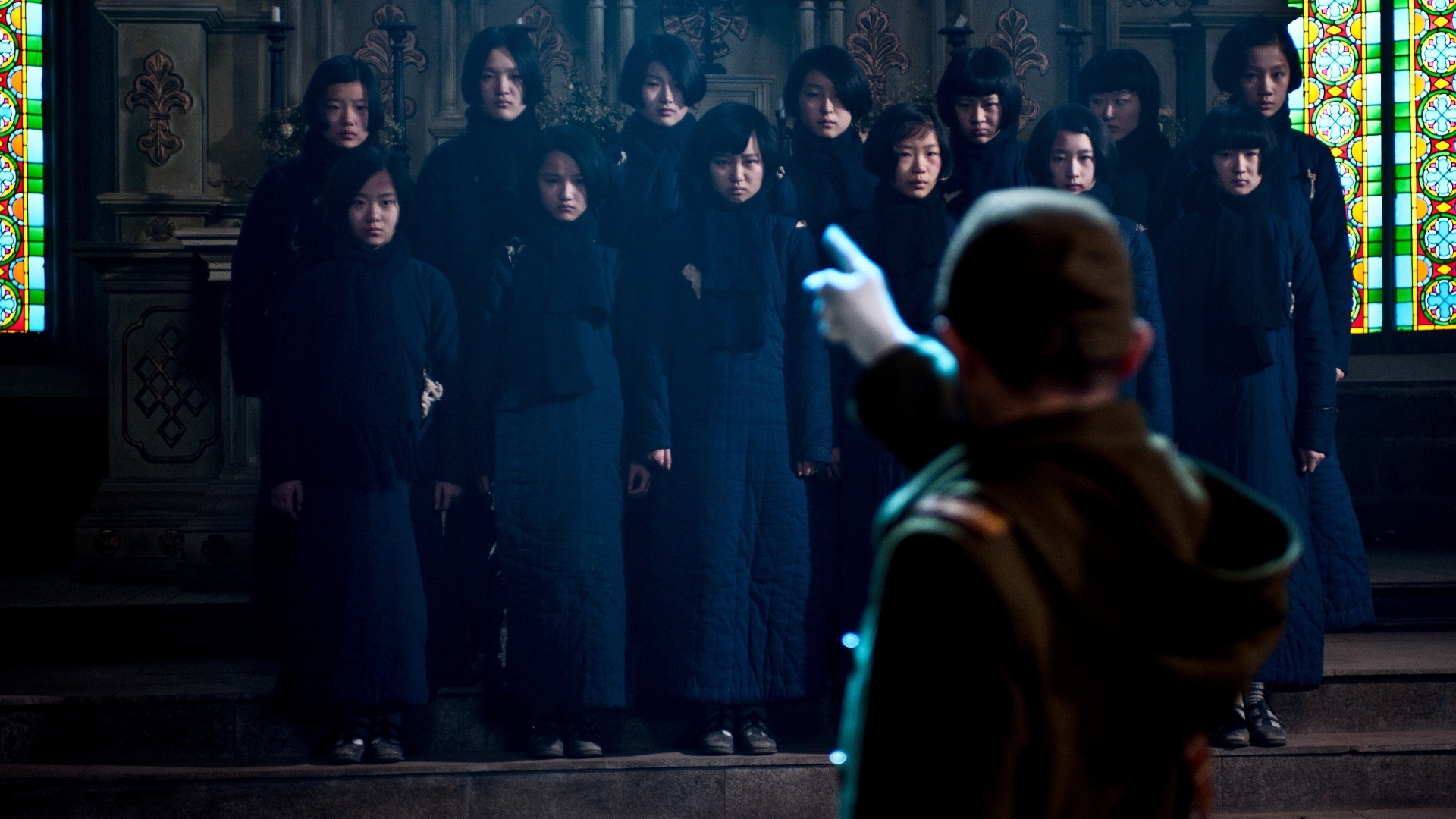 Cena de "Flores do Oriente" , de Zhang Yimou - Divulgação