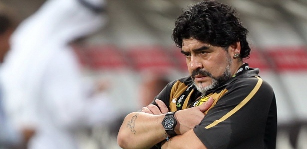 Diego Maradona não é mais o treinador do Al Wasl - Karim Sahib/AFP