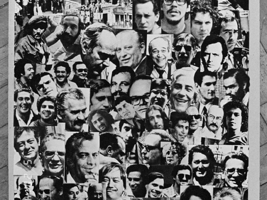 Quarta-capa do livro "Uma Rua Chamada Triumpho", de Ozualdo Candeias, com fotos da região da Boca do Lixo. A imagem faz parte da mostra "Ozualdo Candeias - Rua do Triumpho", em cartaz no Museu da Imagem e do Som - Ozualdo Candeias/Divulgação