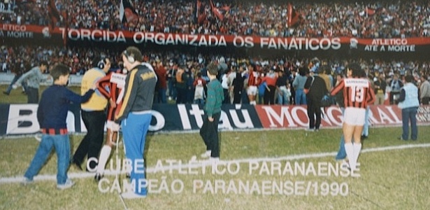 Couto Pereira já foi palco de conquistas do Atlético-PR, como o Estadual de 90 - Divulgação/Atlético-PR