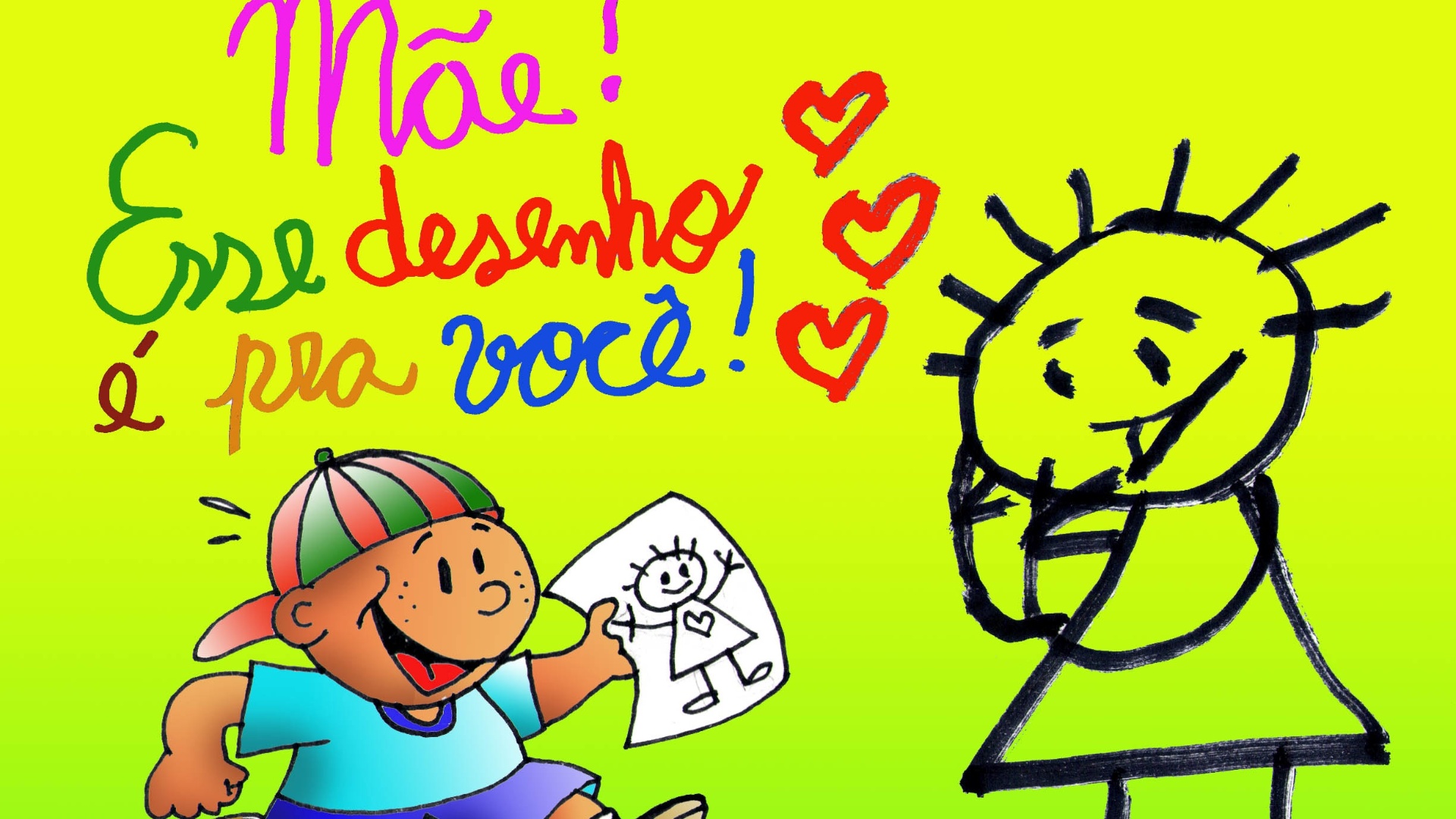 Cartum em homenagem ao Dia das Mães - JAL/UOL