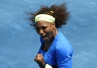 Serena Williams zomba de homens "bundões" reclamando de saibro azul de Madri - AFP/ PIERRE-PHILIPPE MARCOU