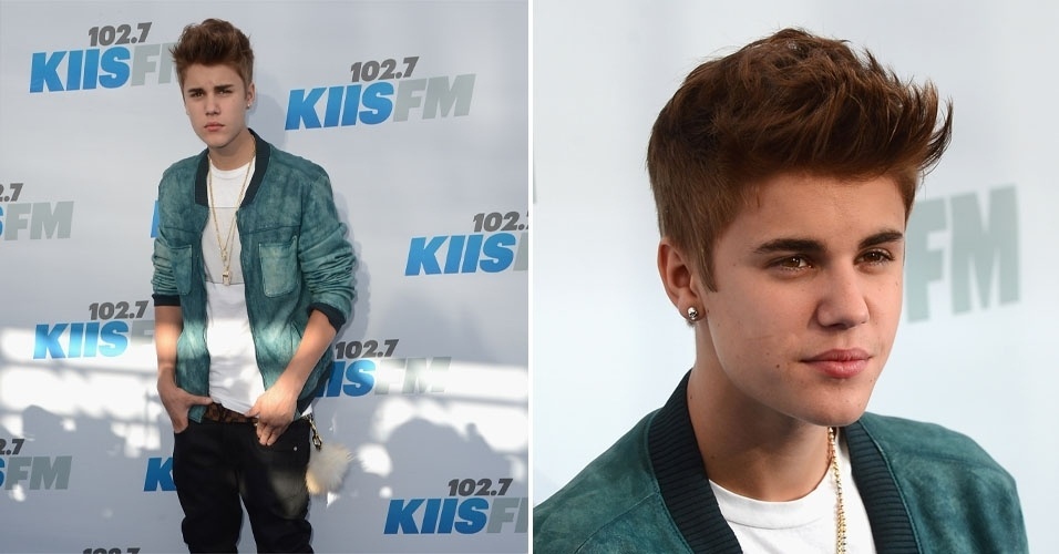 Justin Bieber chega ao evento "102.7 KIIS FM's Wango Tango", em Carson, Califórnia (12/5/12)