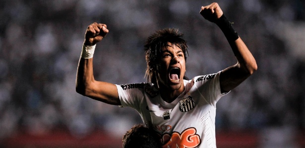 Atacante santista Neymar foi escolhido como o melhor jogador do Paulistão - Leandro Moraes/ UOL