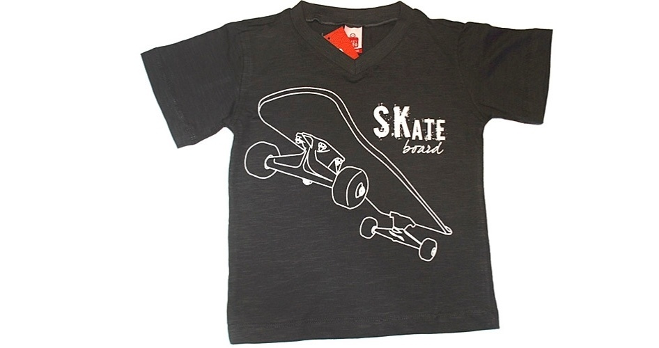 Camiseta em algodão com proteção contra os raios UVA e UVB; R$ 42 (6 meses a 4 anos), da Baby Size, na feira Baby Bum (11 4329-7975) - Divulgação