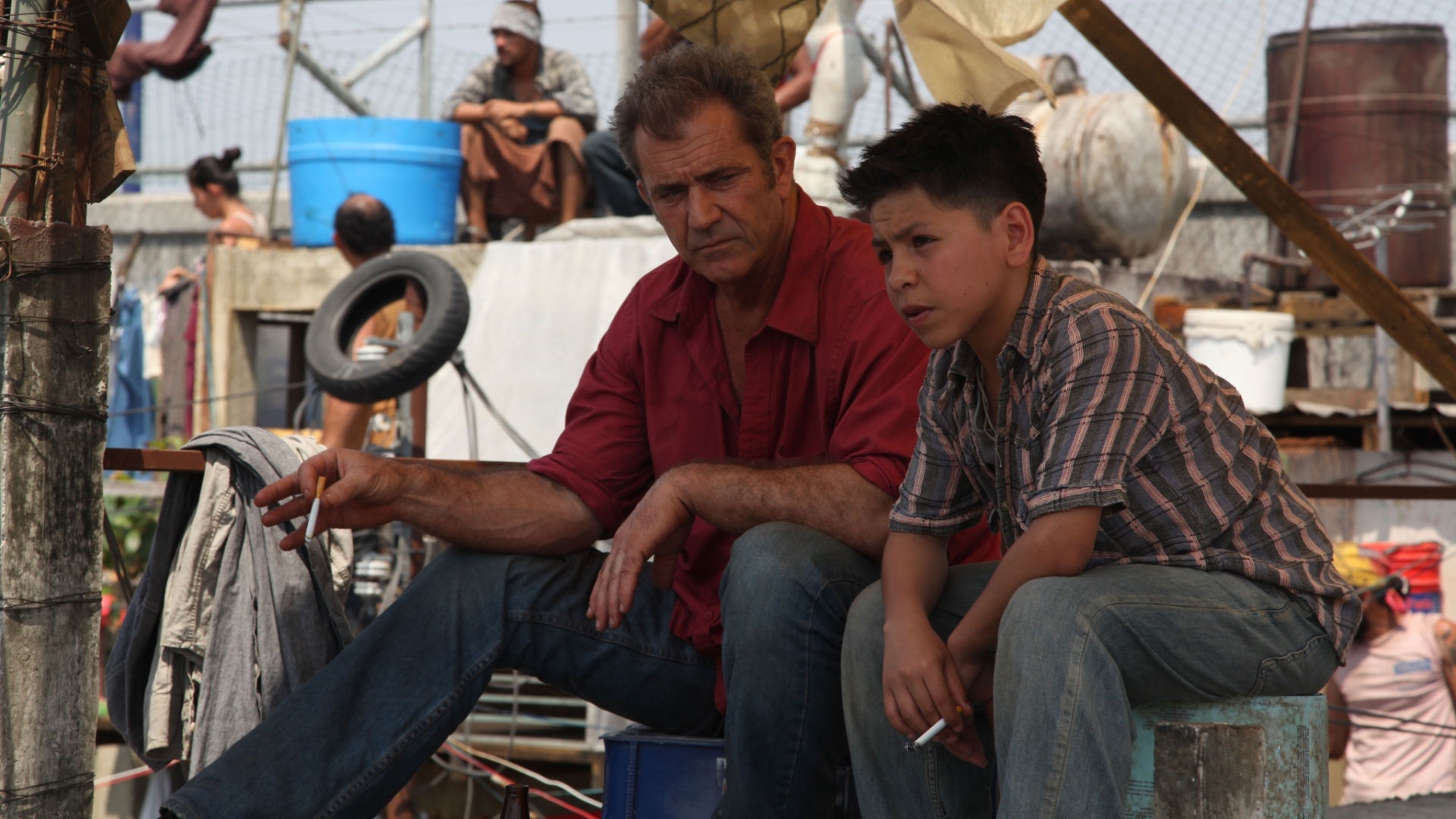 Mel Gibson em cena de "Plano de Fuga", de Adrian Grunberg - Divulgação