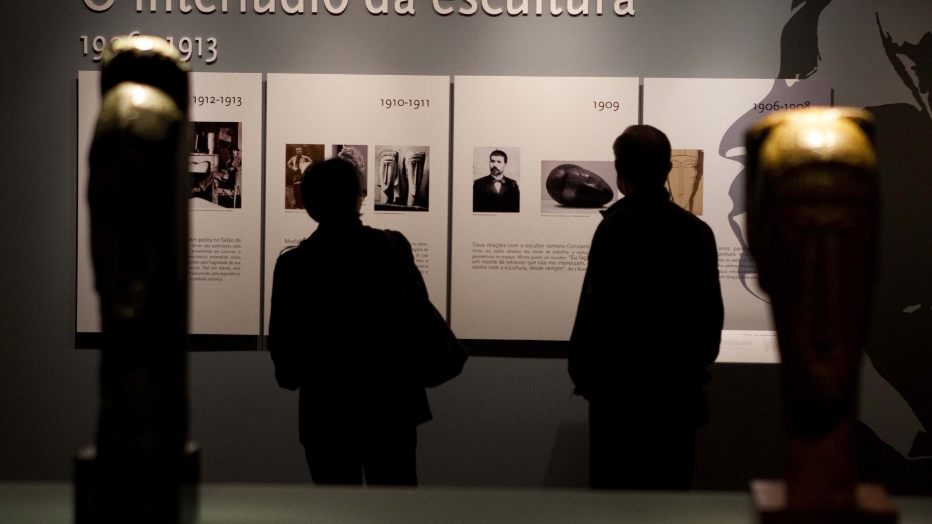 "Modigliani foi definido 'o artista sem mestres e sem discípulos', se destaca no panorama de nomes importantíssimos da história da arte por ter sido fiel à sua visão figurativa da arte", explica o curador Olívio Guedes  - Danilo Verpa/Folhapress