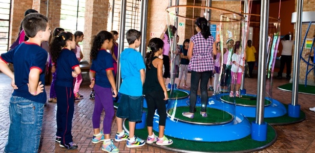 Uma das atrações do Catavento Cultural, uma espécie de museu de ciências em São Paulo, destaque no guia "São Paulo Com Crianças", da editora Pulp - Divulgação