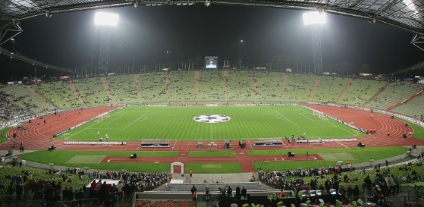 Estádio Olímpico de Munique, onde torcedores do Bayern se reunirão para assistir final - Getty Images