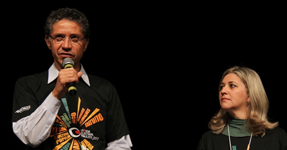 Cido Serio, Prefeito de Araçatuba, fala na Abertura da Virada Cultural Paulista - Mário Henrique Silveira Bueno