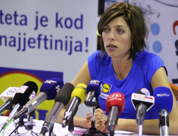 Croata Blanka Vlasic, do salto em altura, anuncia que pode ficar fora dos Jogos de Londres-2012