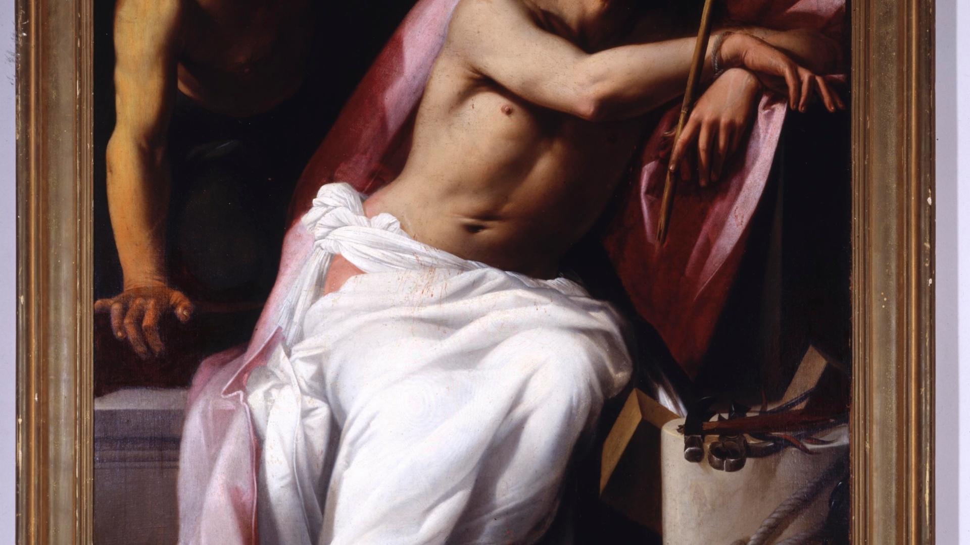 "Ecce Homo", do artista e historiador de arte italiano Giovanni Baglione. Outra obra famosa de Baglione é "Amor Sagrado versus Amor Profano"  - Divulgação