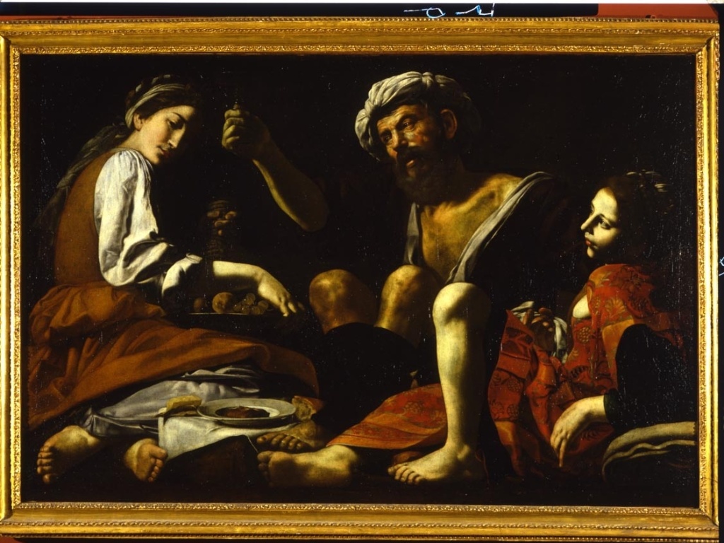 "Lotelefigli", obra de Caravaggio que será exposta em São Paulo. A exposição "Caravaggio e Seus Seguidores" chega ao Brasil depois de dois anos de negociações e três cancelamentos - Divulgação