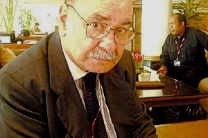 Raul Estrada, um dos articuladores do Protocolo de Kyoto, em imagem de 2007