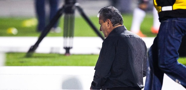 Tite, técnico do Corinthians, foi expulso durante o jogo contra o Vasco - Leonardo Soares/UOL