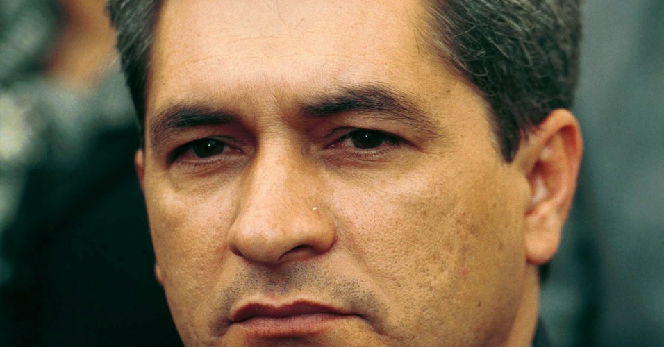 Imagem de arquivo de 4 de março de 2009 do ex-governador de Tamaulipas, no México, pelo Partido Revolucionário Institucional (PRI),Tomas Yarrington. Ele foi desligado da campanha presidencial do candidato do partido devido a acusações de receber suborno do narcotráfico