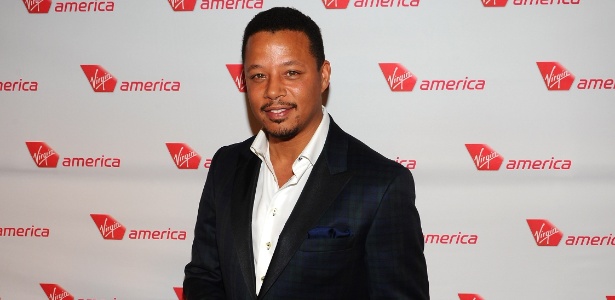 O ator Terrence Howard em festa da Virgin na Filadélfia (4/4/12)