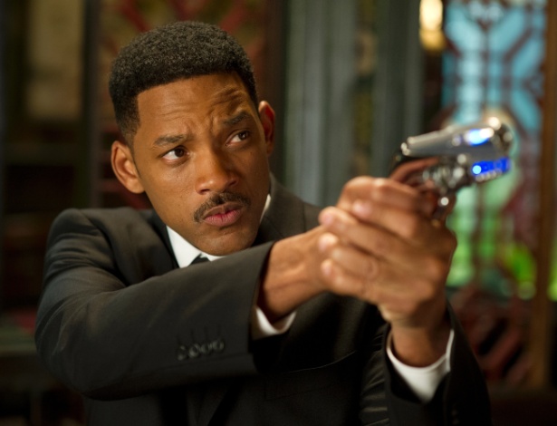 Will Smith em cena do filme "Homens de Preto 3" - Divulgação