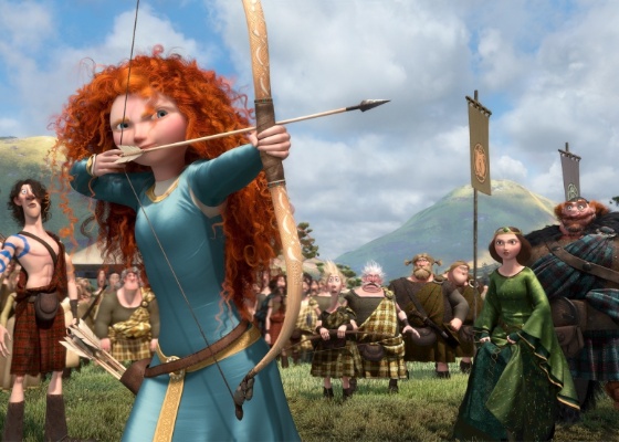A princesa Mérida, protagonista da animação "Valente", da Disney-Pixar - Divulgação