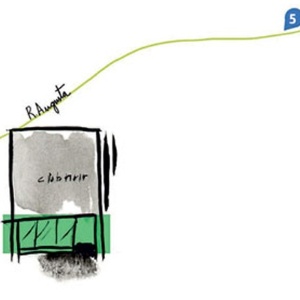 Ilustração do Club Noir - Ilustração Daniel Almeida