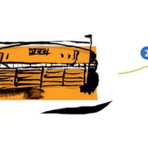 Ilustração do Galpão do Folias - Ilustração Daniel Almeida