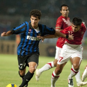 Philippe Coutinho marcou dois gols e foi um dos destaques na vitória da Inter na Indonésia - AFP/OSCAR SIAGIAN