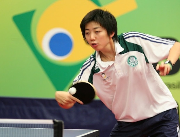 Gui Lin, chinesa naturalizada, representará o Brasil nos Jogos Olímpicos de Londres-2012