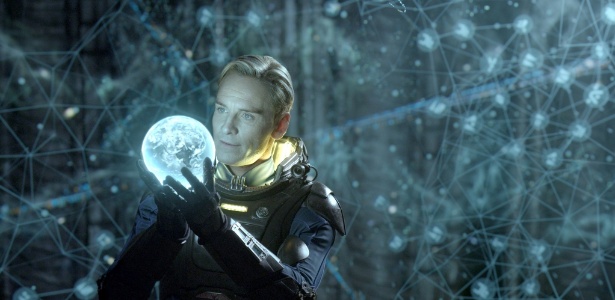 Michael Fassbender em cena de "Prometheus", de Ridley Scott - Divulgação