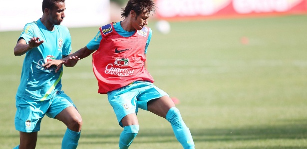 Neymar participa de seu primeiro treino com a seleção brasileira na "turnê" pelos EUA - Ricardo Stuckert / CBF