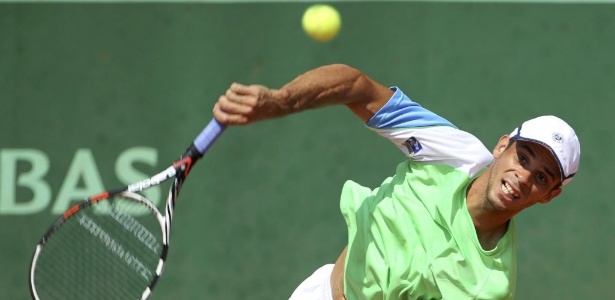 Rogerinho conquistou sua segunda vitória de nível ATP nesta temporada - REUTERS/Francois Lenoir