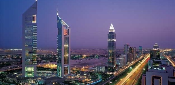 Rodovia Sheikh Zayed , em Dubai - Divulgação/Dubai Tourism - Divulgação/Dubai Tourism