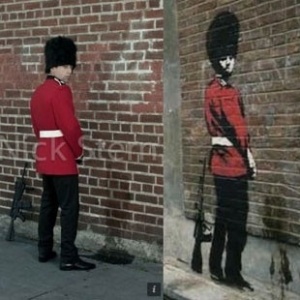 Nick Stern recria obras de Bansky - Nick Stern/Vírgula