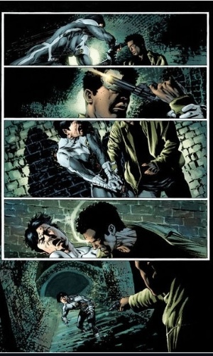 Prévia do casamento gay do mutante Estrela Polar com Kyle, na Astonishing X-Men número 51 - Divulgação/O Capacitor